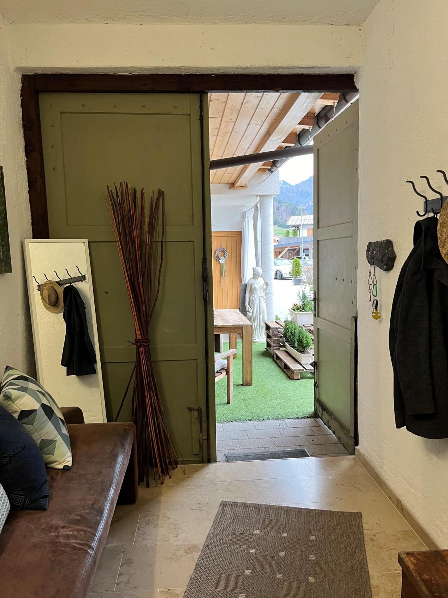 Barrierefreie Schoene Wohnung Im Eg Kössen Dış mekan fotoğraf